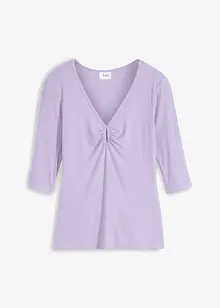 Maglia a coste in viscosa morbida, bonprix