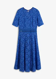 Abito in pizzo con inserto a uncinetto, bonprix