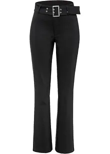 Pantaloni elasticizzati con cintura, bonprix