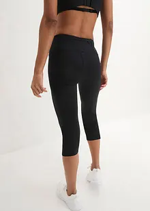 Leggings capri sportivi con Ocean Bound Plastic, bonprix