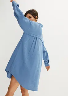 Camicetta lunga oversize in mussola, bonprix