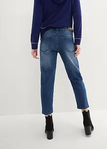 Jeans boyfriend cropped, a vita media, bonprix