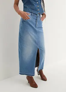 Gonna lunga di jeans, bonprix