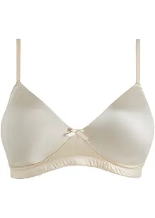 Reggiseno lucido con coppe preformate senza ferretto, bpc bonprix collection