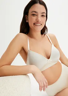 Reggiseno lucido con coppe preformate senza ferretto, bpc bonprix collection