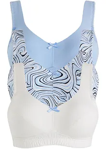 Reggiseno senza ferretto con cotone biologico (pacco da 3), bpc bonprix collection