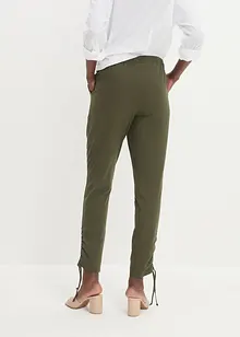 Pantaloni in jersey con arricciatura, bonprix