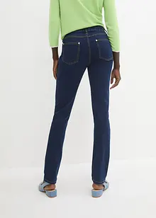 Jeans elasticizzati slim, a vita media, bonprix