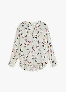 Blusa con scollo a V, bonprix