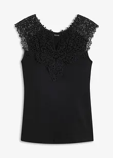 Top con pizzo, bonprix