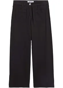 Pantaloni a palazzo in twill, John Baner JEANSWEAR