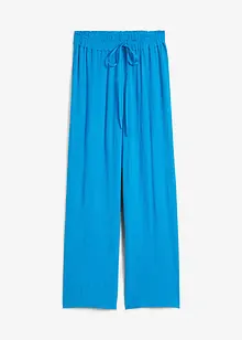 Pantaloni a palazzo in pura viscosa, bonprix