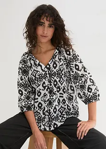 Camicetta in cotone fantasia, bonprix
