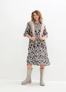 Abito midi in viscosa, bonprix