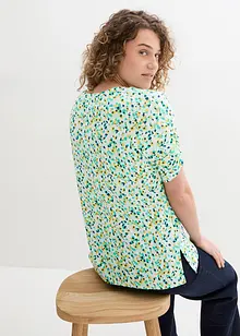 Maglia di jersey in misto lino e viscosa, bonprix