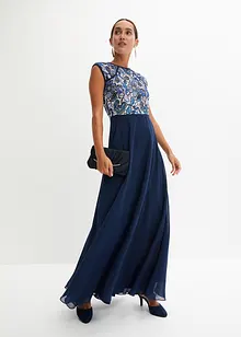 Abito lungo con pizzo, bonprix