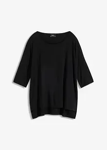 Maglia boxy in misto viscosa morbido, bonprix
