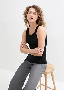 Canotta con pizzo, bonprix