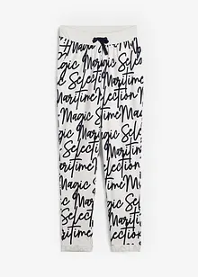 Pantaloni stampati con elastico in vita, bonprix