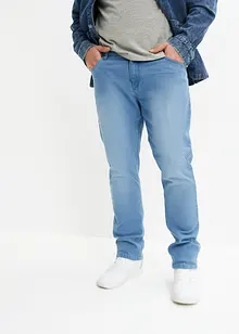 Jeans elasticizzati leggeri slim fit, straight, bonprix