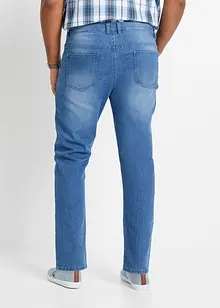 Jeans elasticizzati leggeri slim fit, straight, bonprix