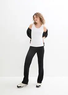 Pantaloni in jersey misto viscosa, bonprix