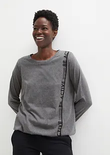 Maglia ampia a maniche lunghe per lo sport, bonprix