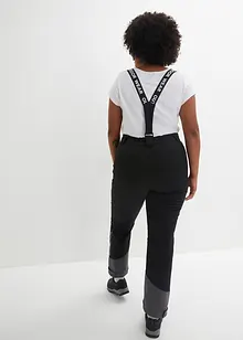 Pantaloni tecnici idrorepellenti in softshell elasticizzato, bonprix