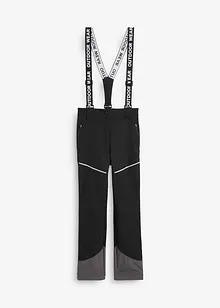 Pantaloni tecnici idrorepellenti in softshell elasticizzato, bonprix