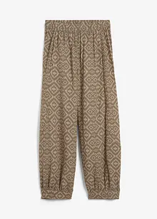 Pantaloni alla turca in puro cotone, bonprix