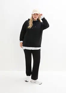 Felpa oversize con cappuccio, bonprix