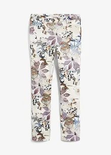 Pantaloni elasticizzati a fiori, bonprix