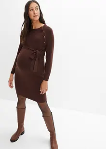 Abito in maglia prémaman / da allattamento, bonprix