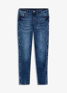 Jeans skinny elasticizzati, vita media, bonprix