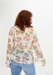 Blusa fantasia con volant, bonprix