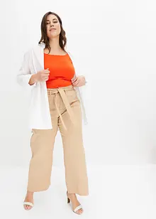 Pantaloni cropped con cinta comoda, bonprix