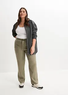 Pantaloni cargo leggeri con coulisse, bonprix