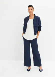Maglia con scollo rotondo in viscosa morbida, bonprix