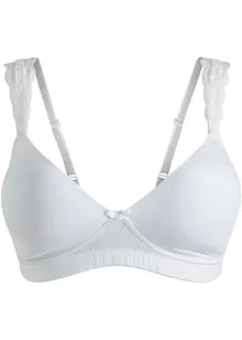 Reggiseno con coppe preformate senza ferretto in materiale morbido, bpc bonprix collection