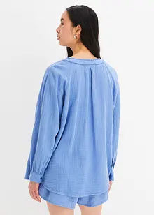 Camicetta oversize in mussola, bonprix