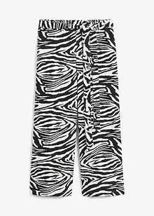 Pantaloni culotte in misto lino, bpc selection