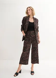 Pantaloni culotte in misto lino, bpc selection