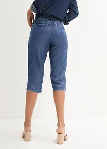 Jeans capri boyfriend in TENCEL™ Lyocell, John Baner JEANSWEAR