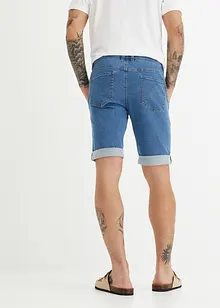 Bermuda in jeans elasticizzati, regular fit, John Baner JEANSWEAR