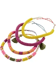 Bracciali (set 4 pezzi), bonprix