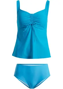 Tankini (set 2 pezzi) con tasche portaprotesi in poliammide riciclata, bpc bonprix collection