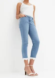 Jeans elasticizzati con passamaneria, bonprix