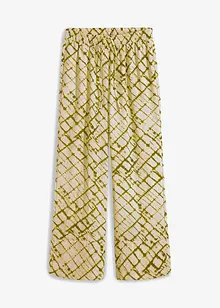 Pantaloni larghi con stampa, bonprix