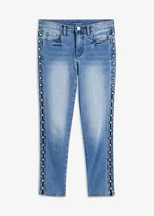 Jeans skinny elasticizzati, vita media, bonprix