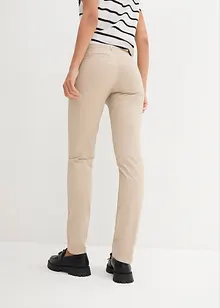 Pantaloni chino elasticizzati, bonprix